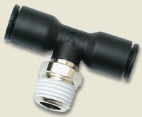 LF3000 PUSH IN FITTINGS  PACK of 10 LEGRIS MALE STUD BRANCH TEE - BSPT - LF3000 PUSH IN FITTINGS PACK OF 10 - Part number LE-3108 10 13